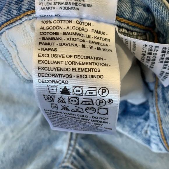 Wedgie Straight Levi’s - Picture 4 of 7